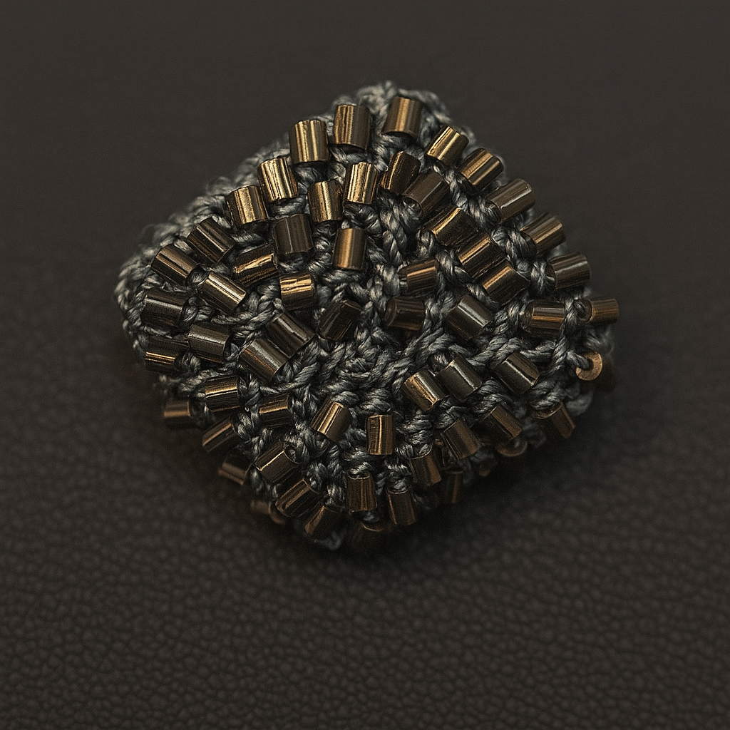 Noir Ember Luxe Button