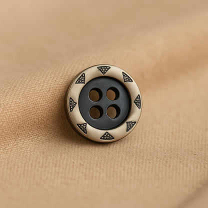 Tribal Luxe Medallion Button