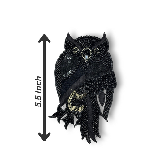 Mystic Night Owl Patch (Black Edition)