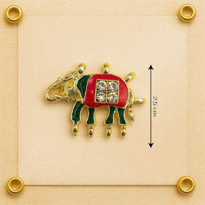 Classic Regal Elephant Button