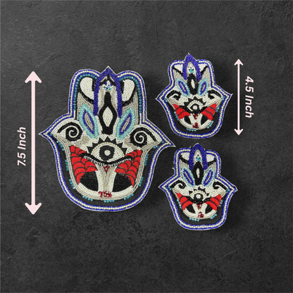 Mystic Tribal Hamsa Set (3 Patches)