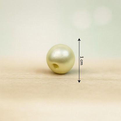 Classic Ivory Pearl Bead Button