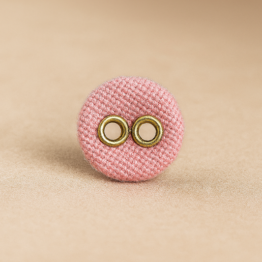 Peach Blossom Button