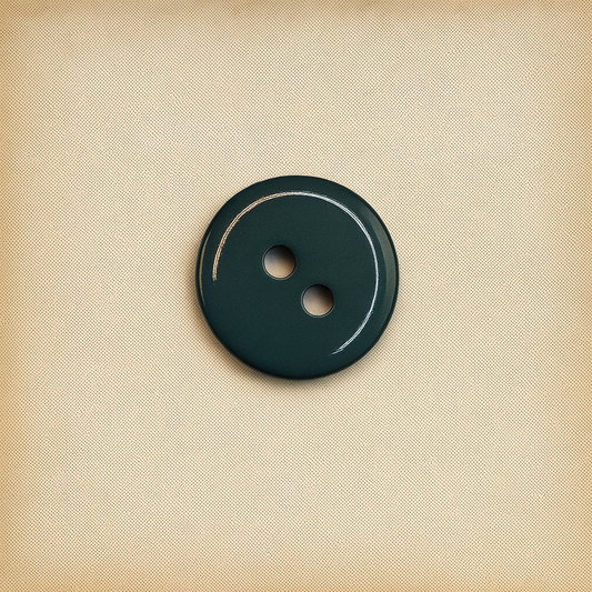Emerald Eclipse Duo-Hole Button