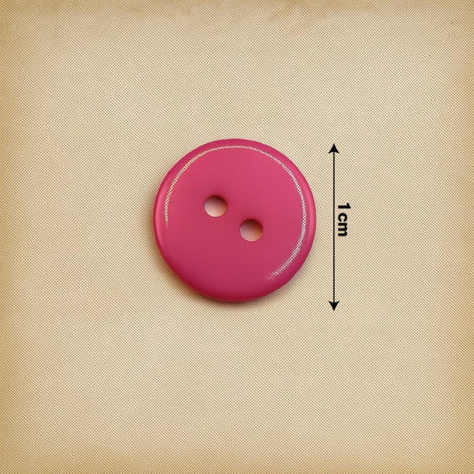 Candy Rose Gloss Button