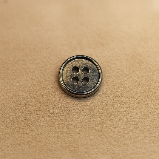 Antique Bronze Classic Button