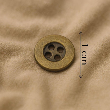 Classic Matte Brass – Heritage Coat Button