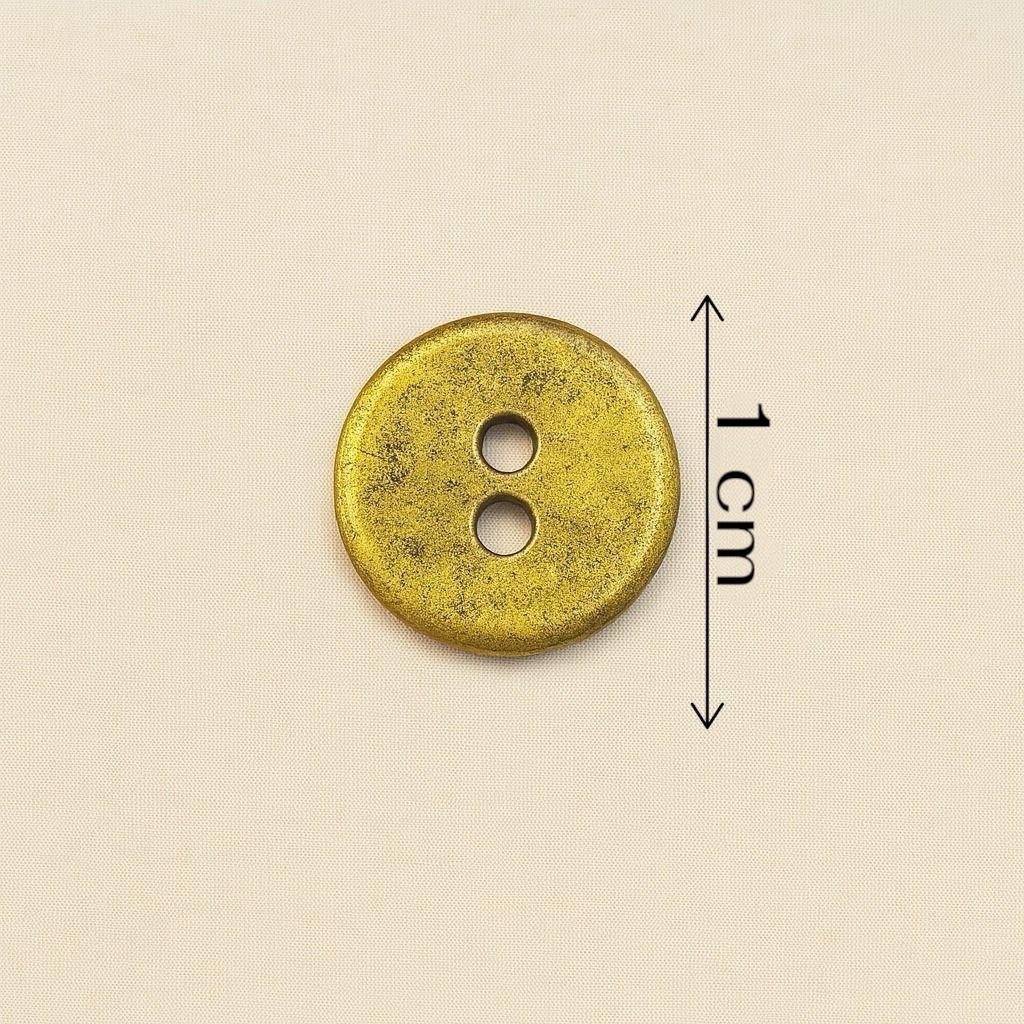 Vintage Patina Classic Button