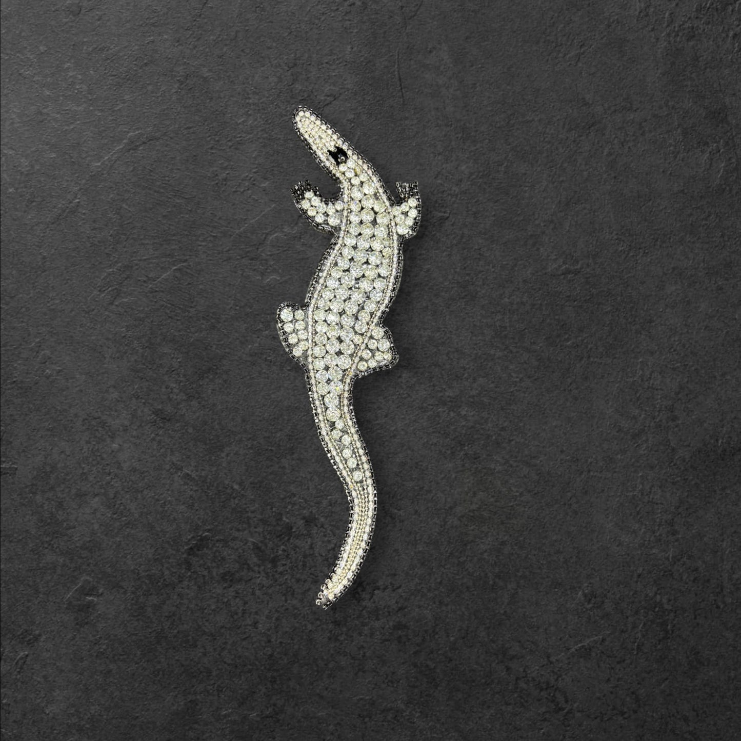 Crystal Crocodile Luxe Patch