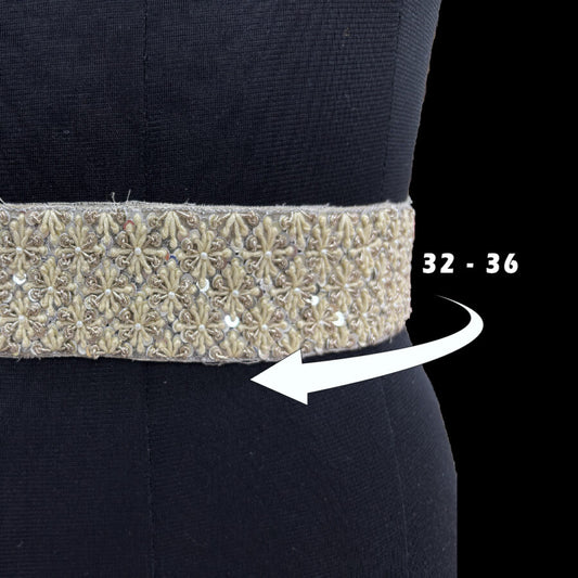 Champagne Glimmer Belt