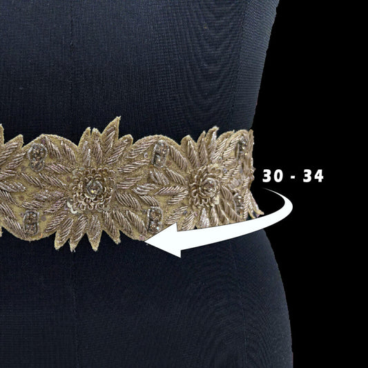 Zari Flora Luxe Belt