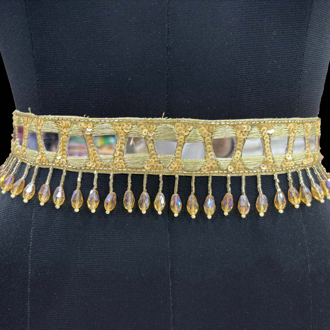Golden Prism Mirror Belt