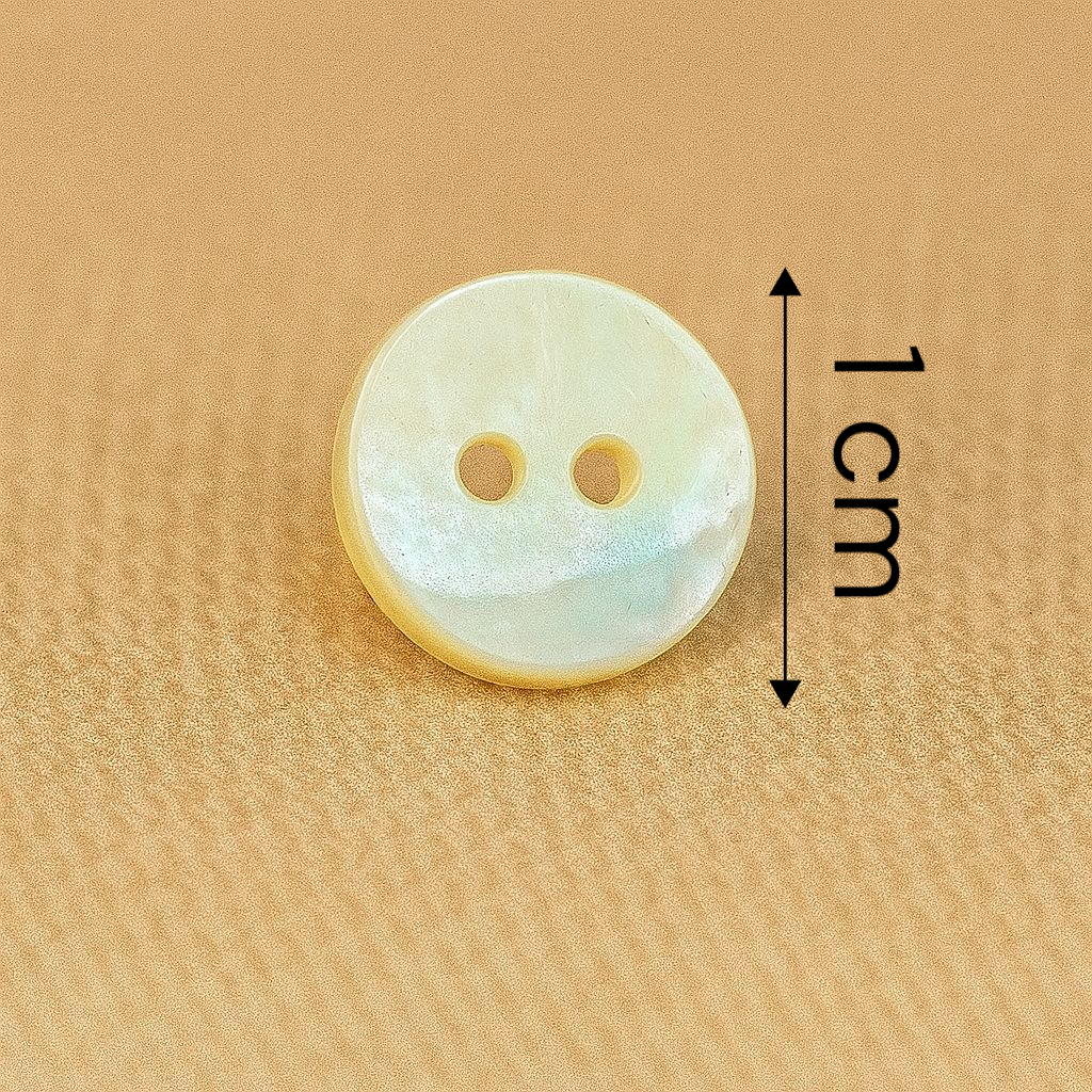 Iridescent Shell Shine Button