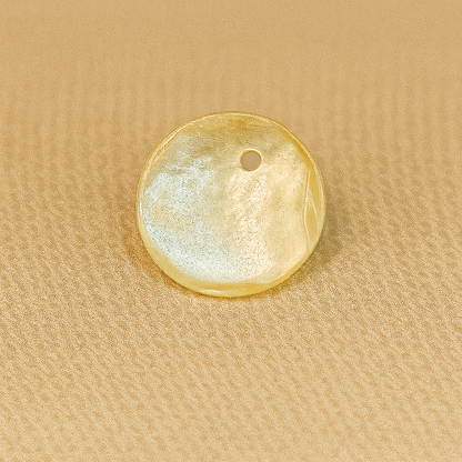 Golden Shell Accent Button