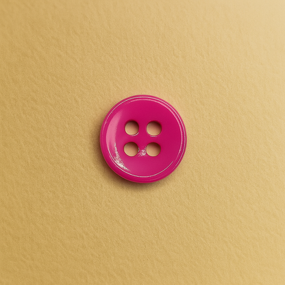 Candy Pink Glossy Button