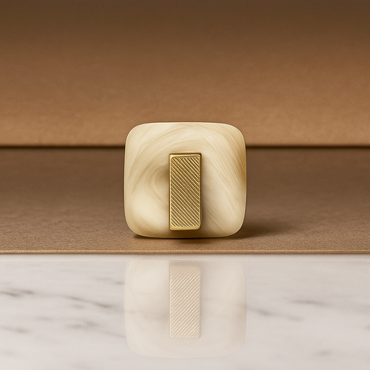 Monarch Luxe Square Button (6Pcs)