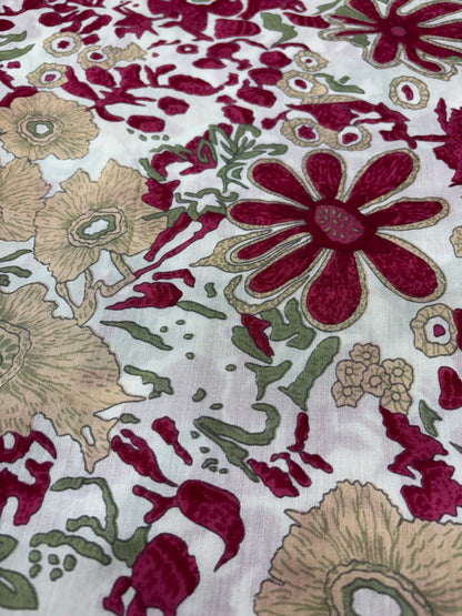 Blushed Vintage Garden (Muslin Print)