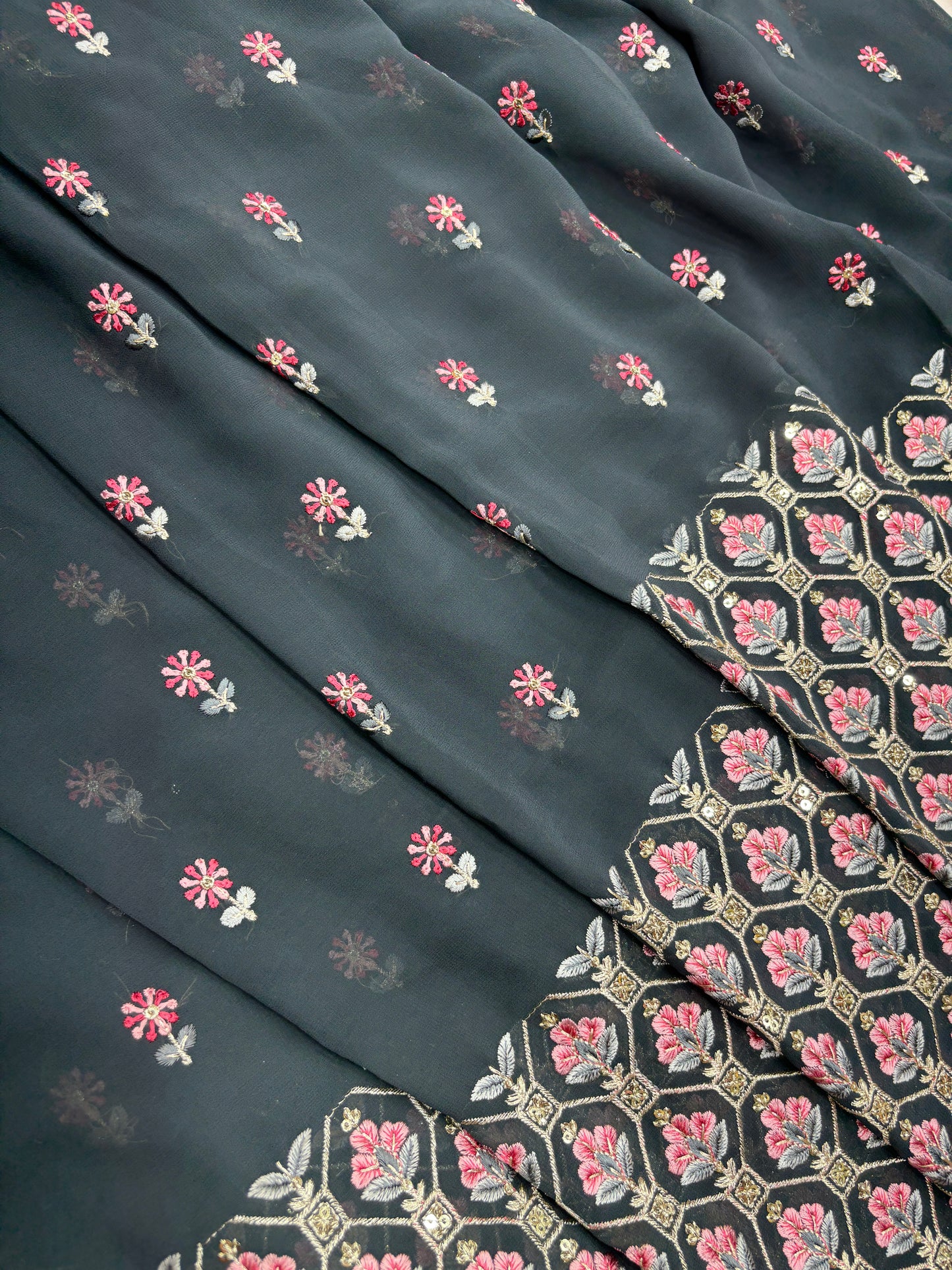 Rosegrid Floral Lattice
