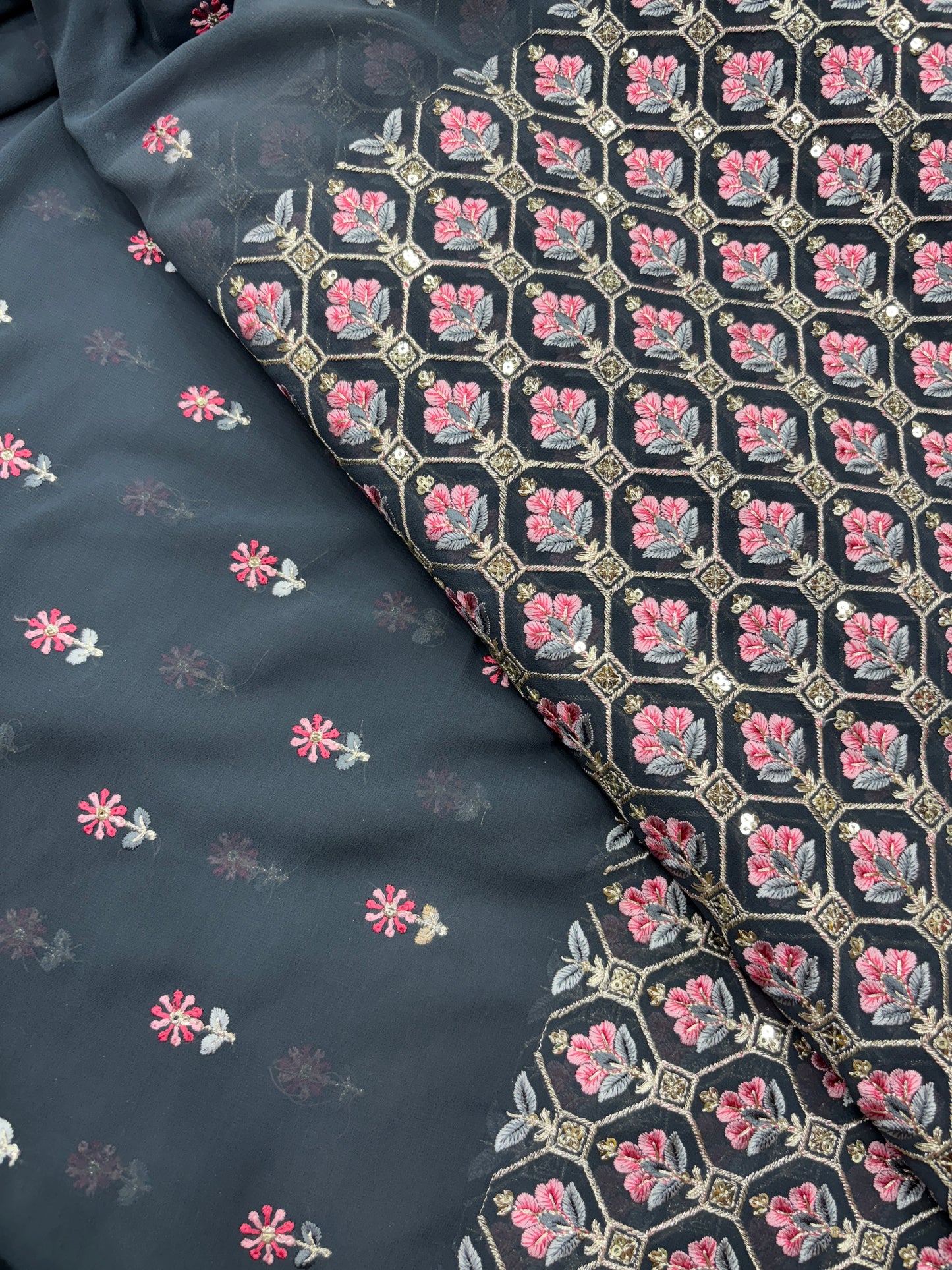 Rosegrid Floral Lattice