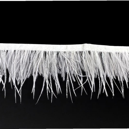Snow Whispers Feather Fringe