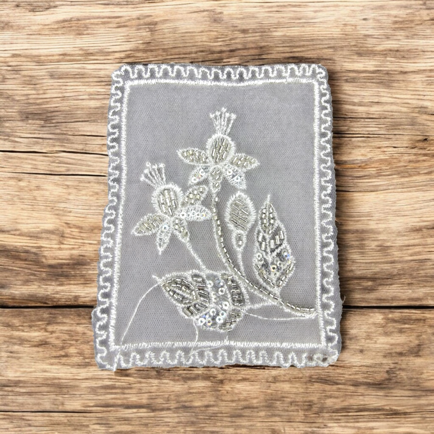 Dewdrop Floral Panel Patch