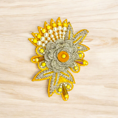 Sunlit Pearl Blossom Patch