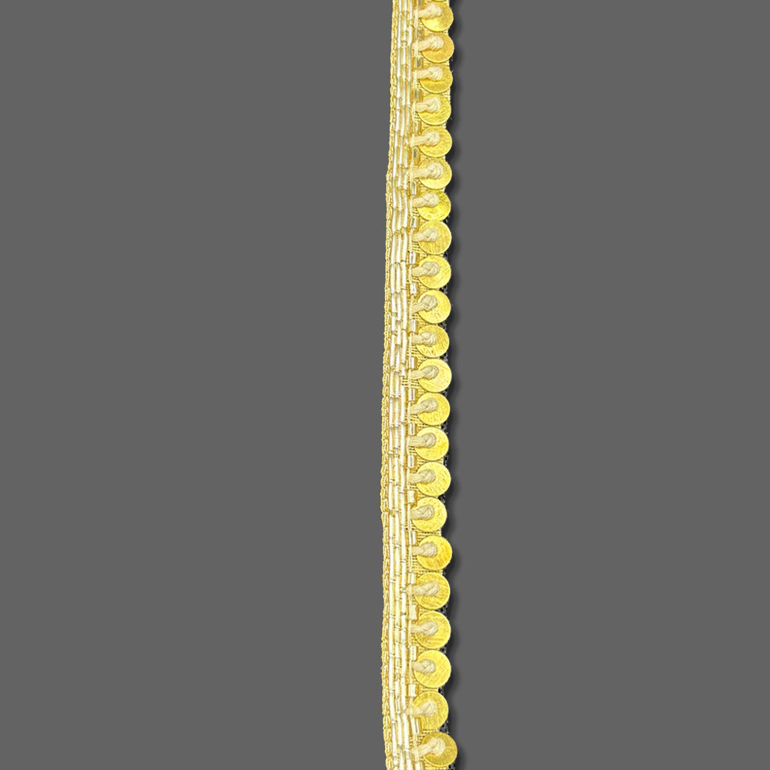 Petite Golden Sheen Border (0.5 Inch)(Comes in 9 Meters)