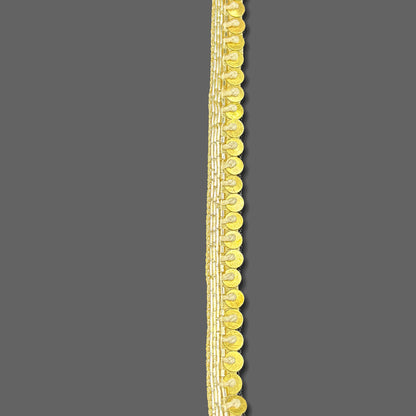 Petite Golden Sheen Border (0.5 Inch)(Comes in 9 Meters)