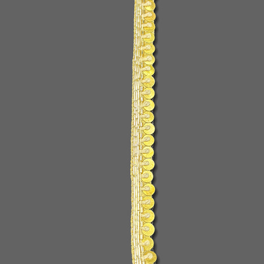 Petite Golden Sheen Border (0.5 Inch)(Comes in 9 Meters)