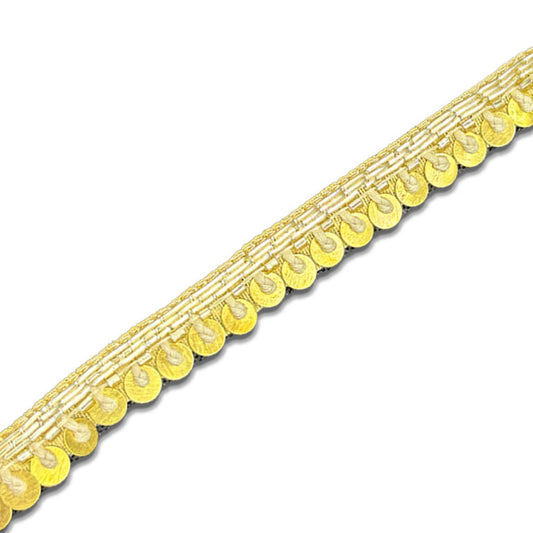 Petite Golden Sheen Border (0.5 Inch)(Comes in 9 Meters)