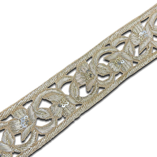 Celestial Blossom Lattice Border (2 Inch)(Comes in 9 Meters)
