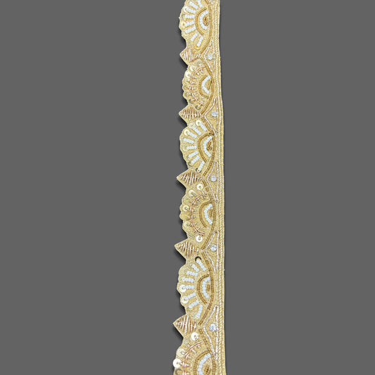 Regal Crescent Shine Border (1 Inch)(Comes in 9 Meters)