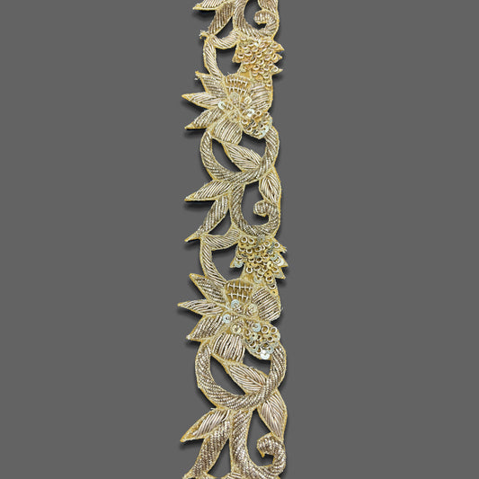 Enchanted Garden Bloom Border (2 Inch)(Comes in 9 Meters)