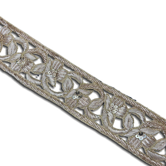 Classic Floral Trellis Border (2 Inch)(Comes in 9 Meters)