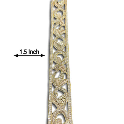 Ornate Twine Sequin Border (1.5 Inch)