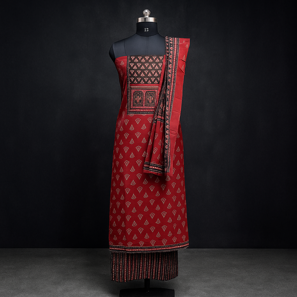 Sindoor Red Tribal Chic