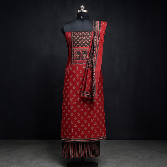 Sindoor Red Tribal Chic