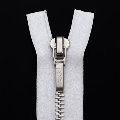 Classic Silver Teeth Zipper