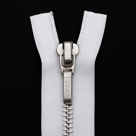 Classic Silver Teeth Zipper